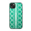 Karl Lagerfeld Monogram Stripe – Dėklas, skirtas iPhone 14 Plus (žalias)