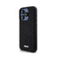 DKNY 3D Rubber Repeat Pattern – Dėklas, skirtas iPhone 15 Pro Max (juodas)