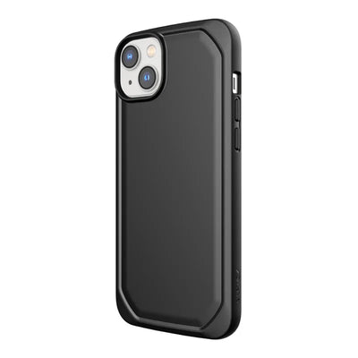 X-Doria Raptic Slim – Biologiškai skaidus dėklas, skirtas iPhone 14 Plus (juodas)