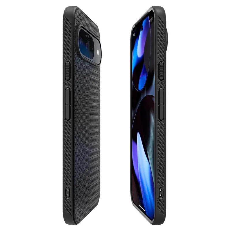 Spigen Liquid Air – dėklas Google Pixel 9 Pro XL (matinė juoda)