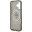 Guess IML Metal Mountain Logo MagSafe – Dėklas skirtas iPhone 16 (juodas)