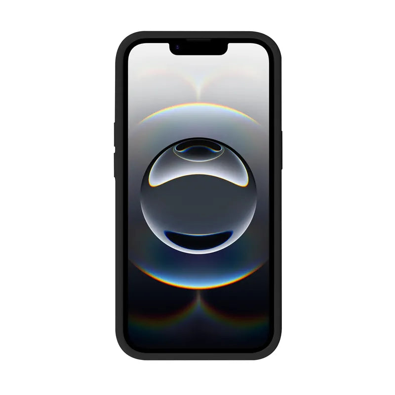 Crong Color Cover Magnetic - MagSafe dėklas, skirtas iPhone 17e / 16e (juodas)