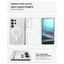 Spigen Ultra Hybrid Mag MagSafe – dėklas Samsung Galaxy S26 Ultra (skaidrus/baltas)