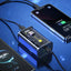 WEKOME WP-333 Vanguard Series – Išorinė baterija (power bank) 10000 mAh Super Charging PD 20W + QC 22.5W (juoda / skaidri)