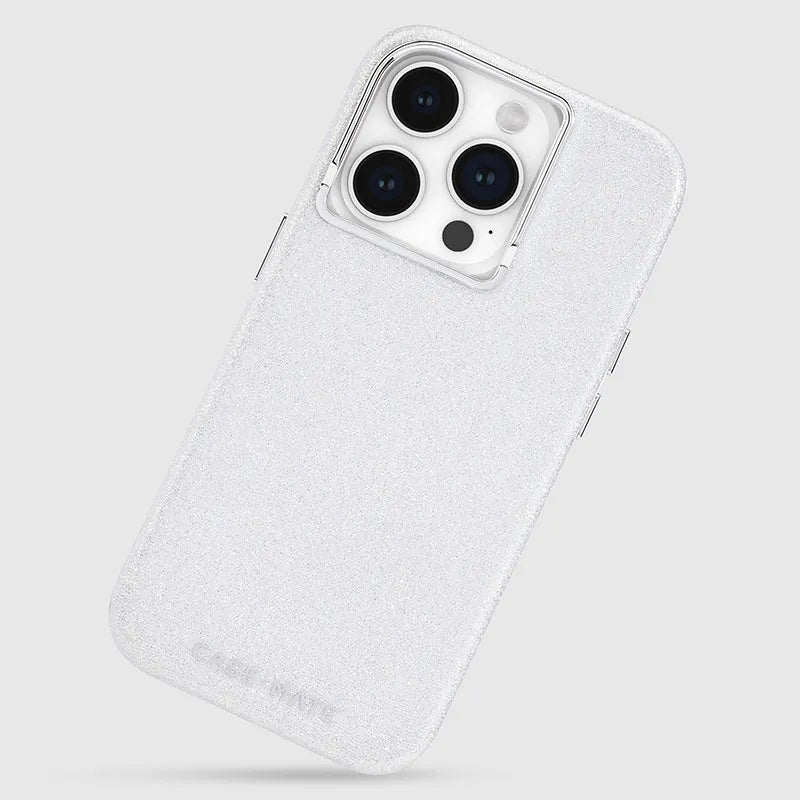 Case-Mate Shimmer MagSafe – dėklas, skirtas iPhone 15 Pro (vaivorykštinis)