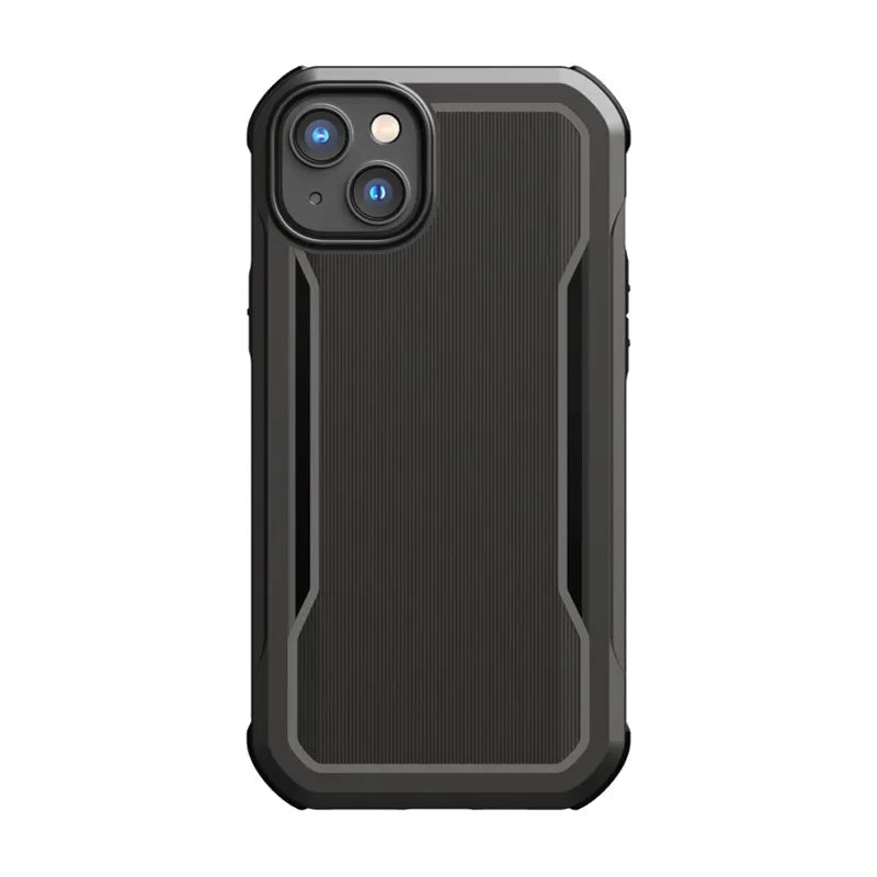 X-Doria Raptic Fort, skirtas MagSafe – dėklas iPhone 14 Plus (atsparumas kritimui 6m) (juodas)