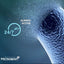 Cellularline Tetra Force Strong Guard – „iPhone 15 Pro“ dėklas su MICROBAN danga (skaidrus)