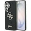 Guess IML Big Metal 4G Script – dėklas Samsung Galaxy S26 Ultra (juodas)