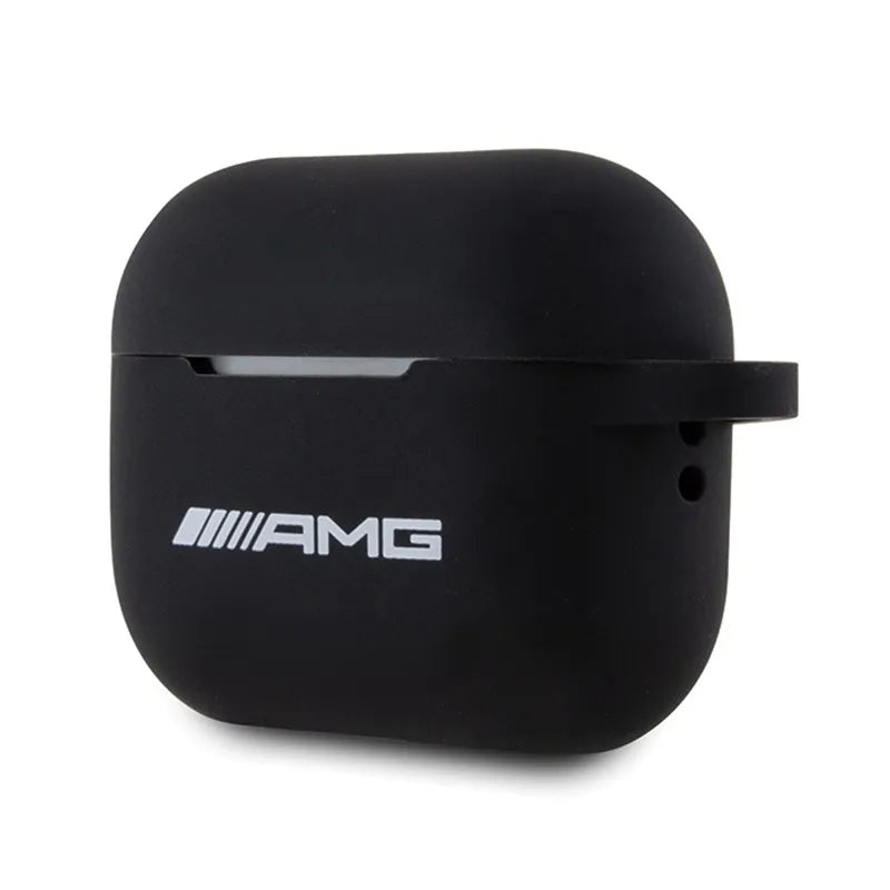AMG Silicone Big Logo – dėklas AirPods Pro 2 (juodas)