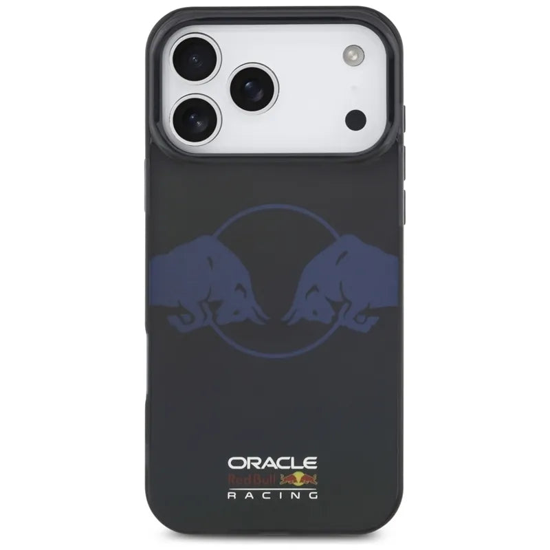 Red Bull IML Transparent Two Bulls MagSafe - iPhone 17 Pro Max dėklas (tamsiai mėlynas)