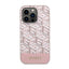 Guess GCube Stripes MagSafe – Dėklas iPhone 14 Pro telefonui (rožinis)