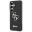 Guess IML Big Metal 4G Script – dėklas Samsung Galaxy S26 telefonui (juodas)
