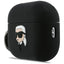 Karl Lagerfeld Silicone Karl Head 3D dėklas – Apple AirPods Pro 3 (juodas)