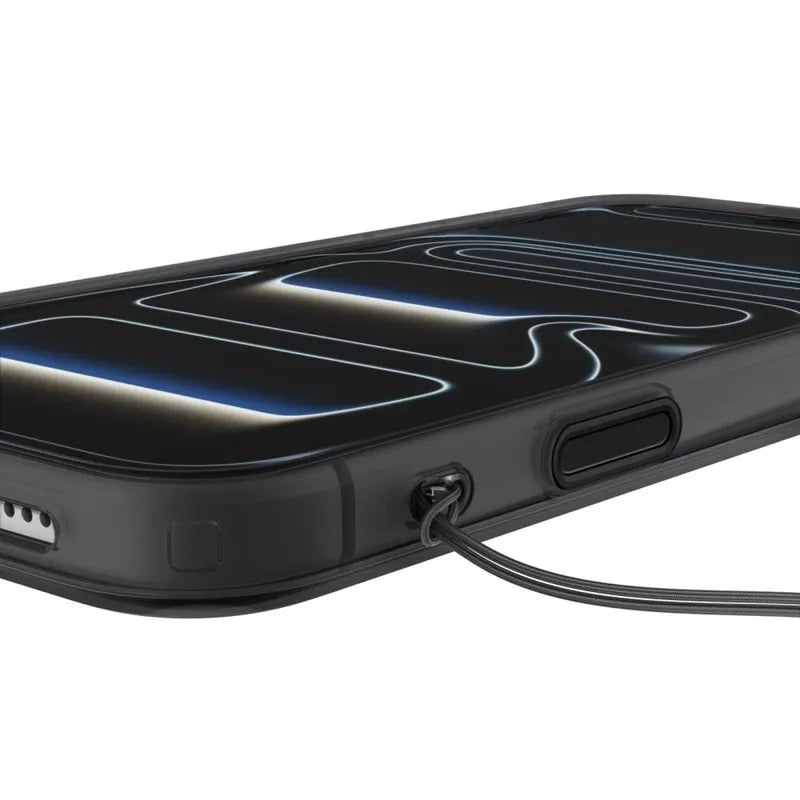 Spigen Ultra Hybrid T Mag MagSafe – dėklas, skirtas iPhone 18 Pro / 17 Pro (matinė juoda)