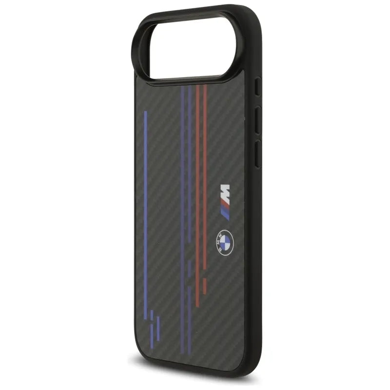 BMW M Kevlar Lines & Logo MagSafe dėklas iPhone Air (juodas)