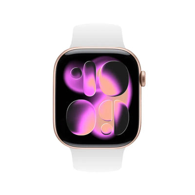 Crong Liquid – "Apple Watch" dirželis 38/40/41/42 mm (baltas)