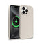 Crong Color Cover Magnetic – „iPhone 15 Pro Max“ „MagSafe“ dėklas (smėlio spalvos)