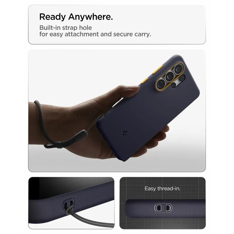 Spigen Nano Pop Mag MagSafe – dėklas Samsung Galaxy S26 Ultra (Blueberry Navy)