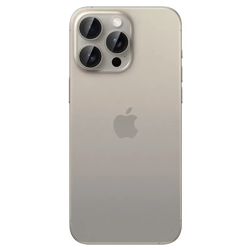 Spigen Optik Pro GLAS.TR EZ Fit kameros apsauga 2 vnt. pakuotė - objektyvo apsauginis stiklas, skirtas iPhone 17 Pro / 17 Pro Max / iPhone 15 Pro / 15 Pro Max / iPhone 14 Pro / 14
