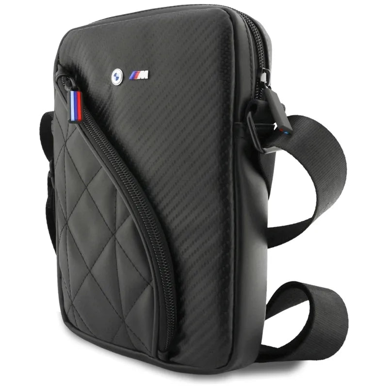 BMW Carbon Pockets & Metal Logo - 8" planšetės krepšys (juodas)