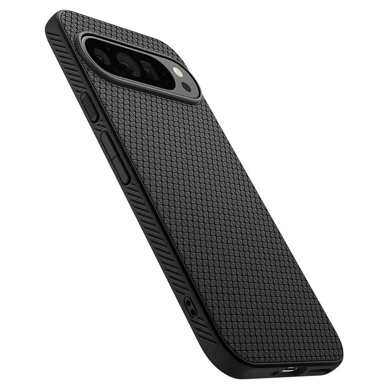 Spigen Liquid Air – dėklas Google Pixel 9 Pro XL (matinė juoda)