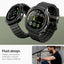 Spigen Liquid Air – dėklas Samsung Galaxy Watch 8 40 mm (matinė juoda spalva)