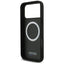BMW M Carbon Tricolor Line MagSafe – dėklas iPhone 17 Pro Max (juodas)