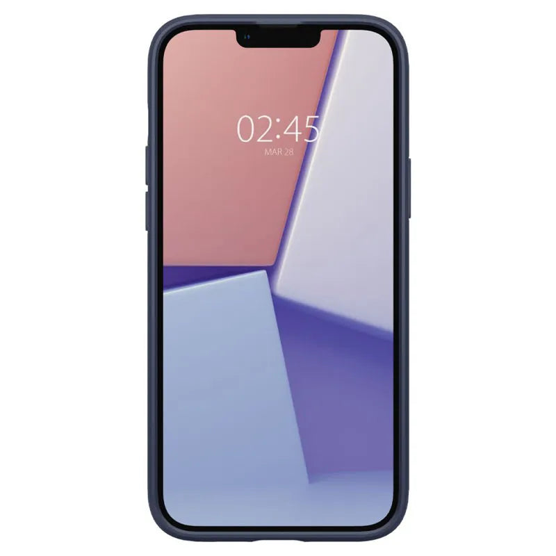 Spigen Thin Fit – dėklas, skirtas iPhone 15 Plus / iPhone 14 Plus (tamsiai mėlynas)