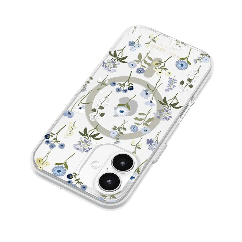 Kate Spade New York apsauginis MagSafe dėklas iPhone 16 (Precious Bloom)