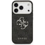 Guess 4G Big 4G Classic Logo – dėklas iPhone 17 Pro (juodas / sidabrinis)