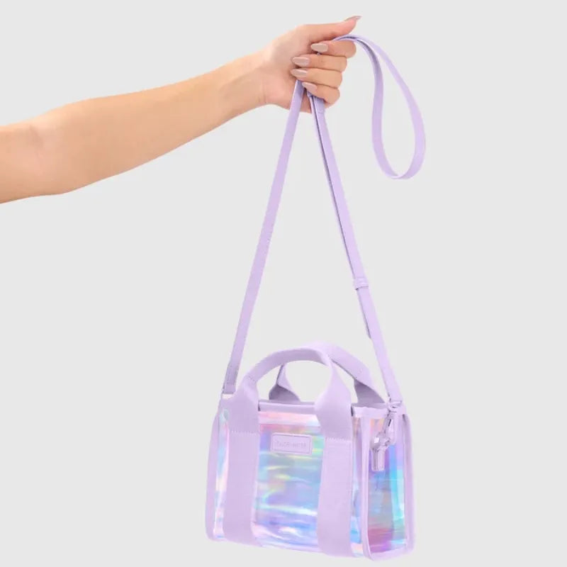 Case-Mate Micro Tote Bag – vandeniui atsparus krepšys per petį (Soap Bubble)