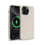 Crong Color Cover Magnetic – „iPhone 15 Pro Max“ „MagSafe“ dėklas (smėlio spalvos)