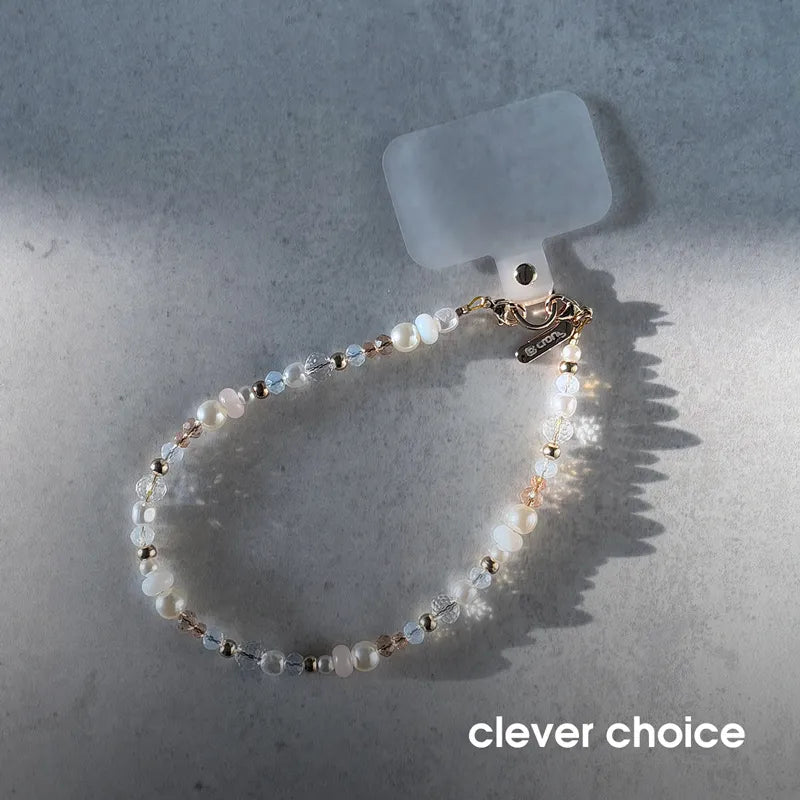 Crong Phone Charm – telefono pakabukas su dirželiu (Shiny Crystals)