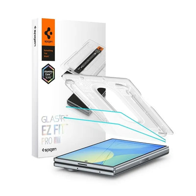 Spigen GLAS.TR EZ Fit Pro AC HD 2-Pack – grūdintas stiklas Samsung Galaxy Z Fold 8 (2 vnt.)