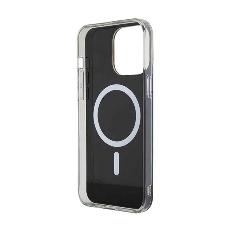Guess IML Iridescent MagSafe – dėklas iPhone 15 Max (spalvotas)
