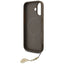 Guess 4G Charms Collection MagSafe – dėklas iPhone 17 (rudos spalvos)