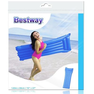 Bestway - Pripučiamas paplūdimio čiužinys 183x69 cm (mėlynas)