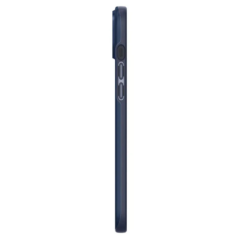 Spigen Thin Fit – dėklas, skirtas iPhone 15 Plus / iPhone 14 Plus (tamsiai mėlynas)