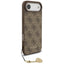 Guess 4G Charms Collection MagSafe – dėklas iPhone Air (rudas)