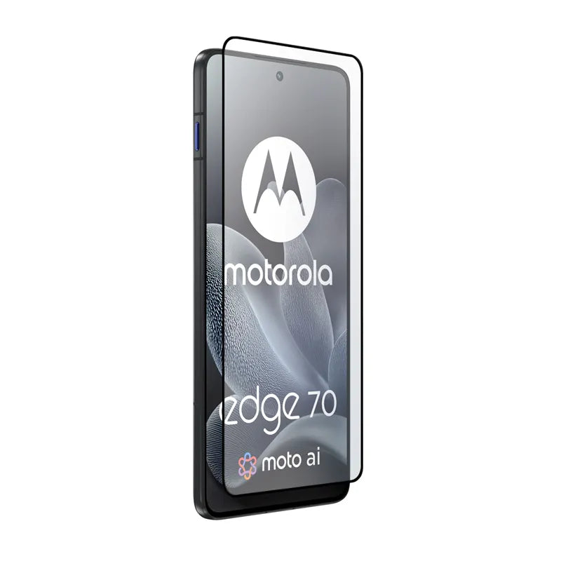 Crong 3D Armour Glass Lite – Full Glue grūdintas stiklas, skirtas Motorola Edge 70 5G