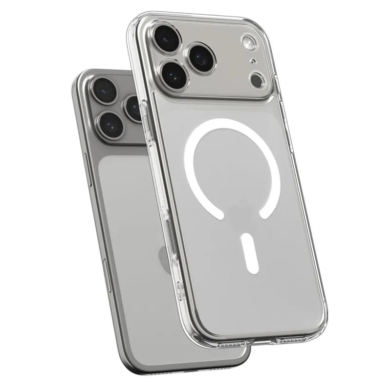 Spigen Ultra Hybrid Mag MagSafe - Dėklas, skirtas iPhone 17 Pro Max (Frost White)