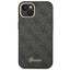 Guess 4G Metal Camera Outline dėklas – dėklas iPhone 14 Plus telefonui (juodas)
