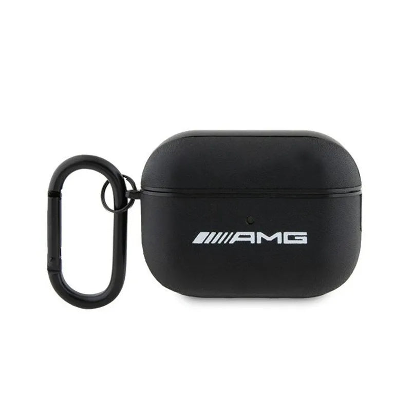 AMG Leather Big Logo – dėklas AirPods Pro 2 (juodas)