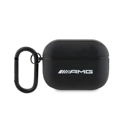 AMG Leather Big Logo – dėklas AirPods Pro 2 (juodas)
