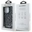 Karl Lagerfeld Zebra With Cord – dėklas iPhone 16 Pro Max (violetinis)