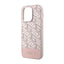 Guess GCube Stripes MagSafe – Dėklas iPhone 14 Pro telefonui (rožinis)