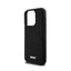 DKNY 3D Rubber Repeat Pattern – Dėklas, skirtas iPhone 15 Pro Max (juodas)