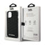 Karl Lagerfeld Quilted K Pattern – dėklas iPhone 15 telefonui (juodas)