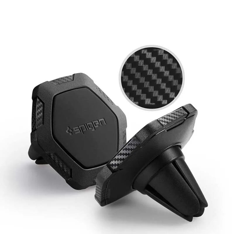 Spigen magnetinis automobilinis laikiklis QS11 - Automobilinis laikiklis (juodas)