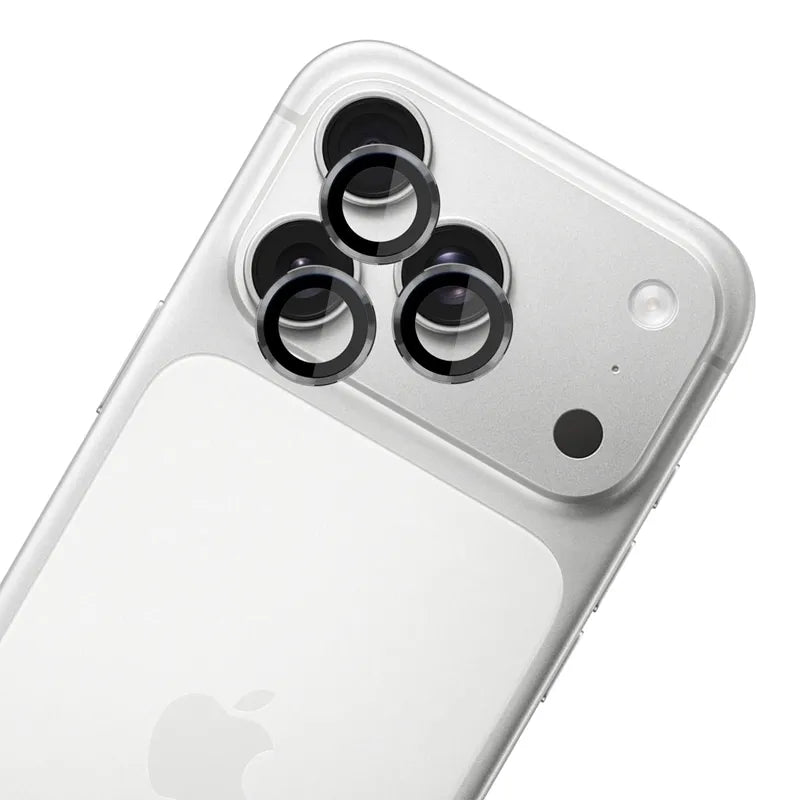 3mk Lens Protection Pro – fotoaparato objektyvo stiklas, skirtas iPhone 17 Pro / iPhone 17 Pro Max (titano pilka)